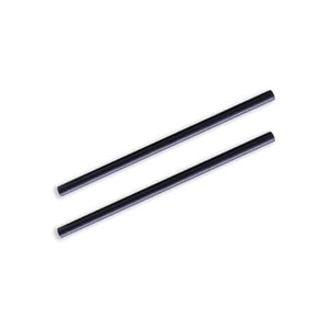 Straight Paper Straws 4.5x120mm (3 PLY)Black - 250/SLV